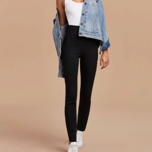 ARITZIA Wilfred Free Darla Pant - Black side zip - size 4
